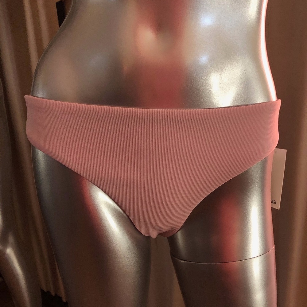 NWT Splendid Pink Retro Bathing Suit Bottom